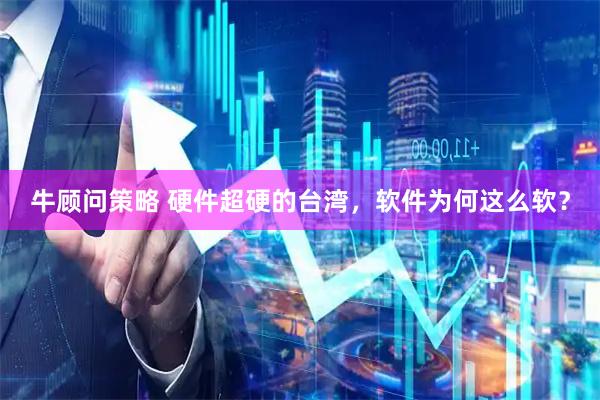 牛顾问策略 硬件超硬的台湾，软件为何这么软？